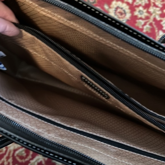 Mcklein Travel case black leather GUC - Picture 12 of 16